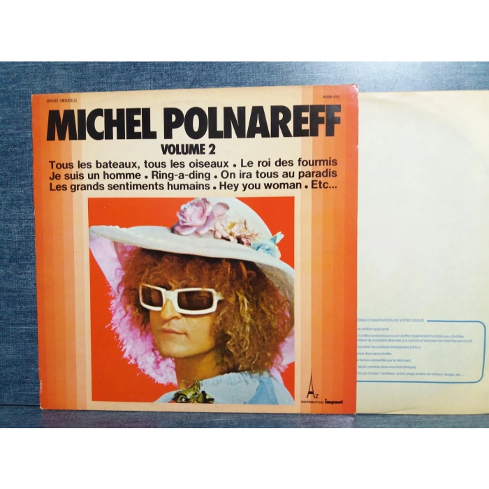 MICHEL POLNAREFF GREATEST MUSIC LP