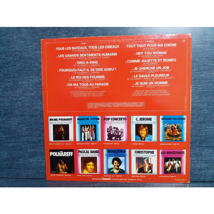 MICHEL POLNAREFF GREATEST MUSIC LP