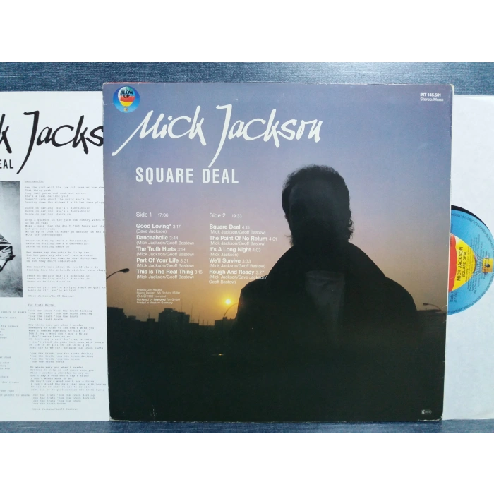 MICK JACKSON SQUARE DEAL LP
