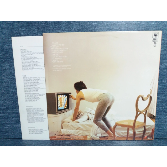 MICK JAGGER SHES THE BOSS MUSIC LP