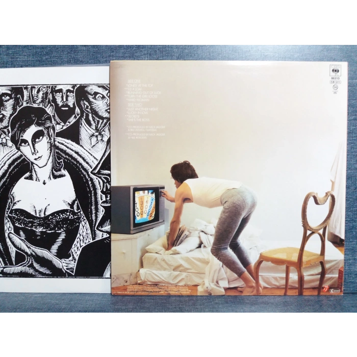 MICK JAGGER SHES THE BOSS MUSIC LP