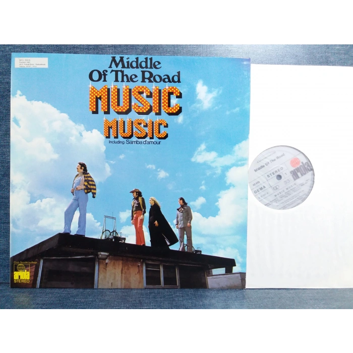 MIDDLE OF THE ROAD MUSIC SAMBA DAMOUR LP