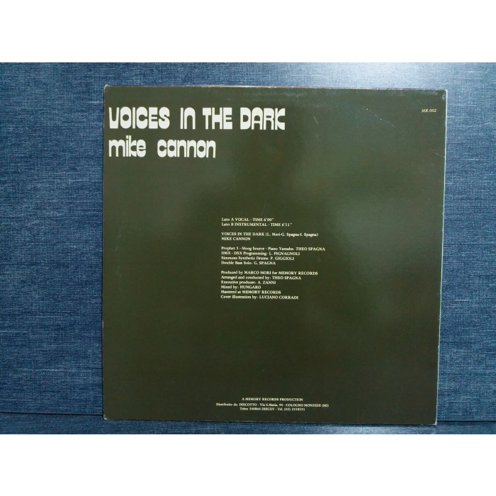 MIKE CANNON VOICES IN THE DARK MAXI LP