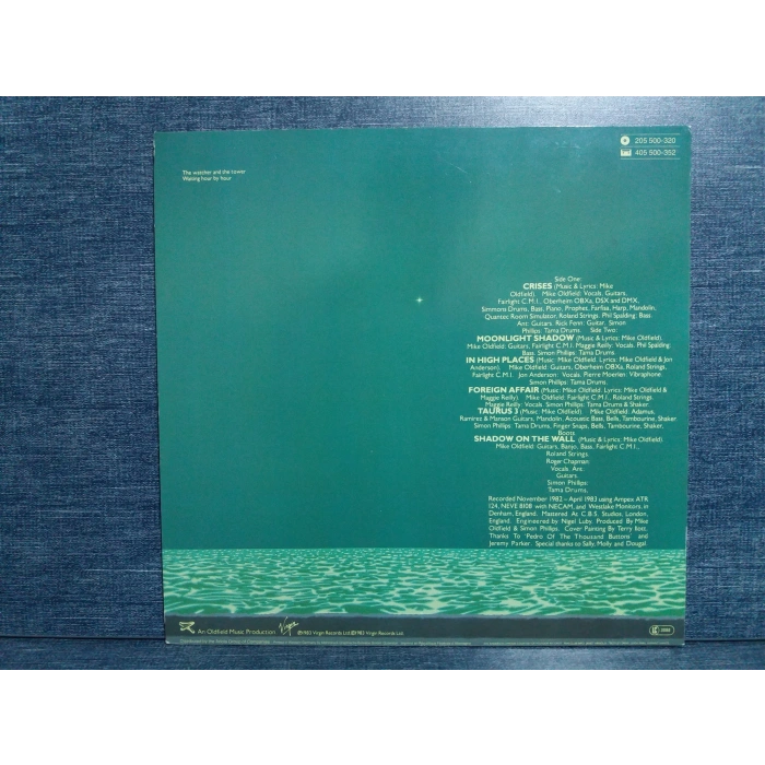 MIKE OLDFIELD CRISES MUSIC LP