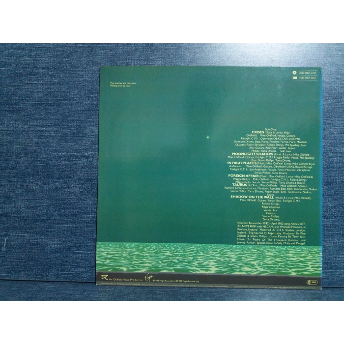 MIKE OLDFIELD CRISES MUSIC LP