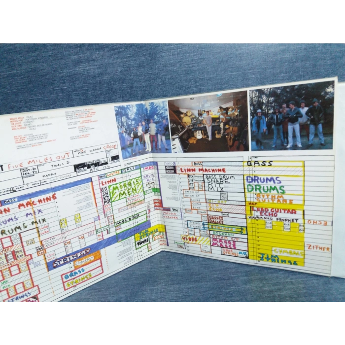 MIKE OLDFIELD FIVE MILES OUT MUSIC LP