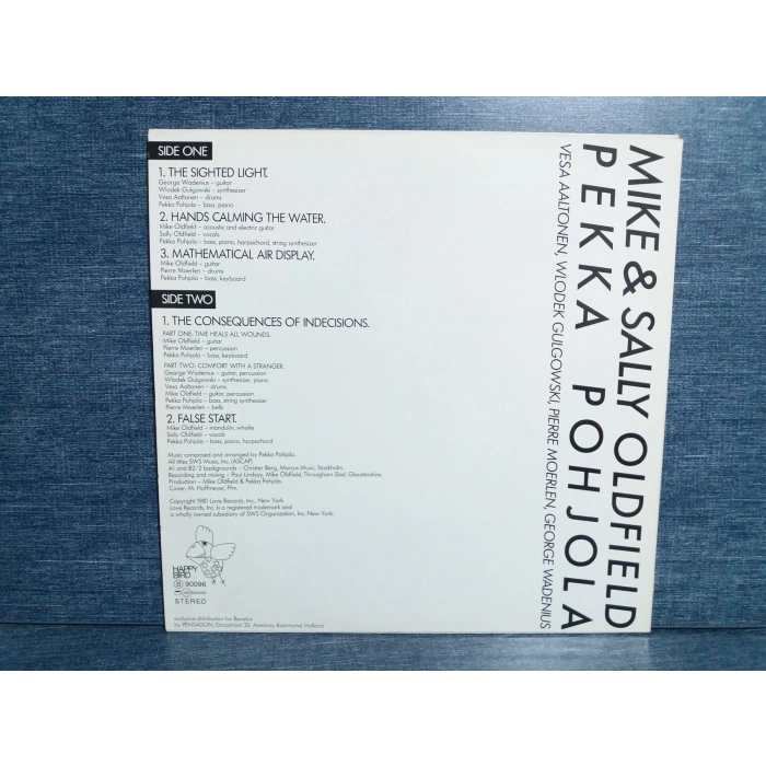 MIKE SALLY OLDFIELD PEKKA POHJOLA LP