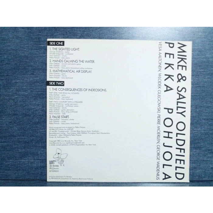 MIKE SALLY OLDFIELD PEKKA POHJOLA LP