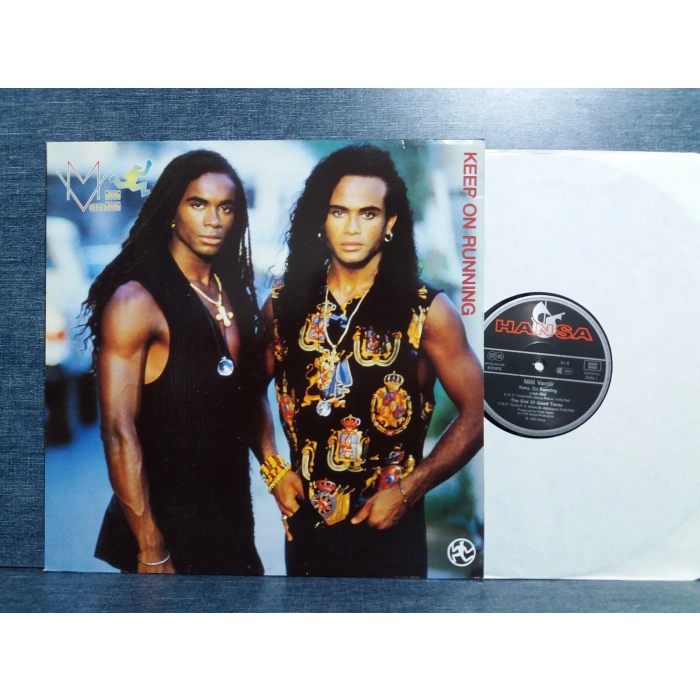 MILLI VANILLI KEP ON RUNNING MAXI LP
