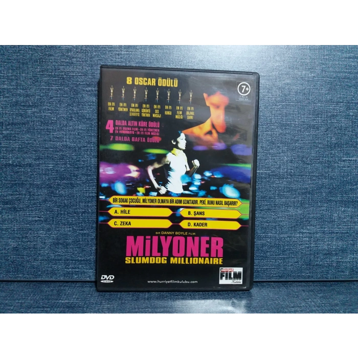 MİLYONER SLUMDOG MILLIONAIRE DVD FİLM