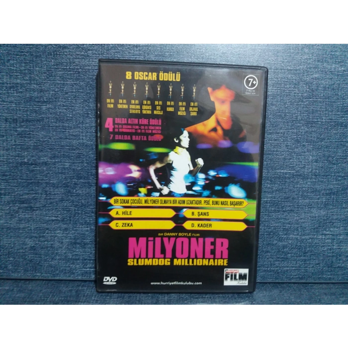 MİLYONER SLUMDOG MILLIONAIRE DVD FİLM