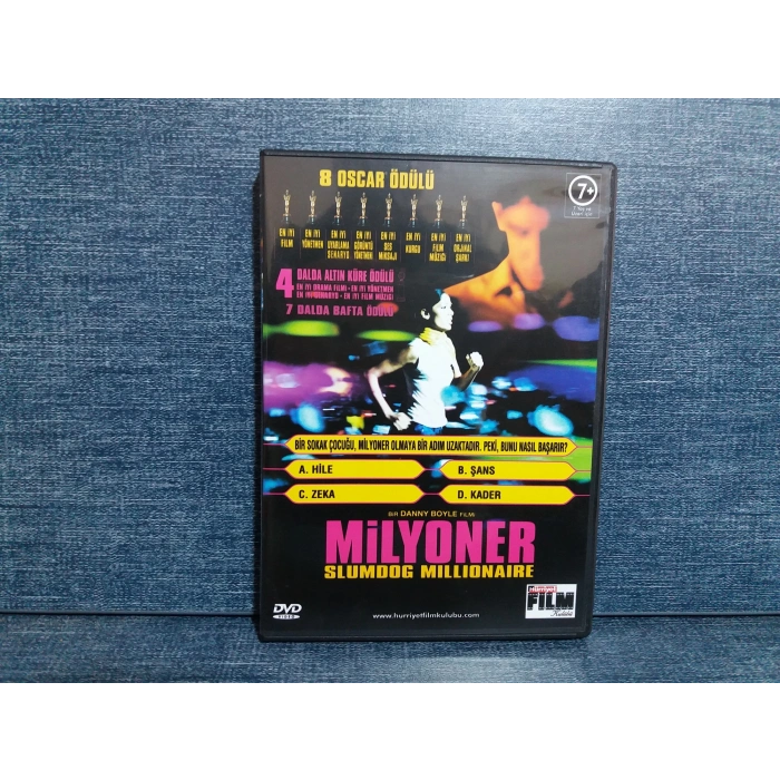 MİLYONER SLUMDOG MILLIONAIRE DVD FİLM