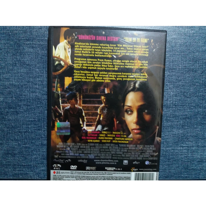 MİLYONER SLUMDOG MILLIONAIRE DVD FİLM
