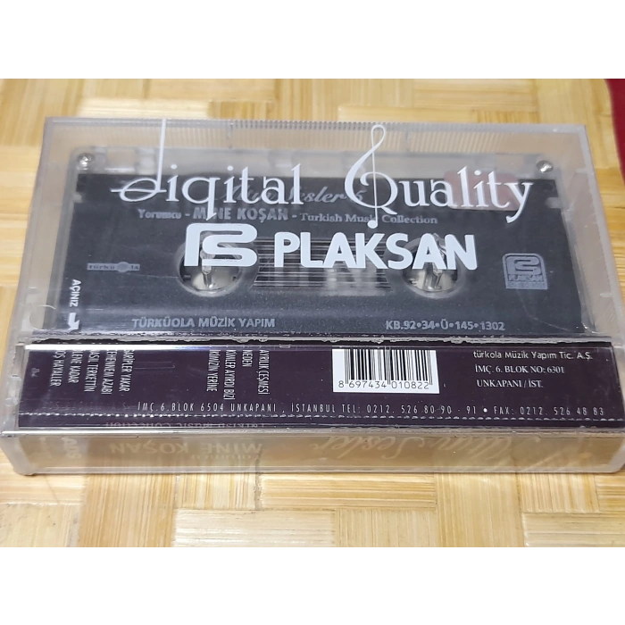 MİNE KOŞAN ALTIN SESLER MÜZİK KASET