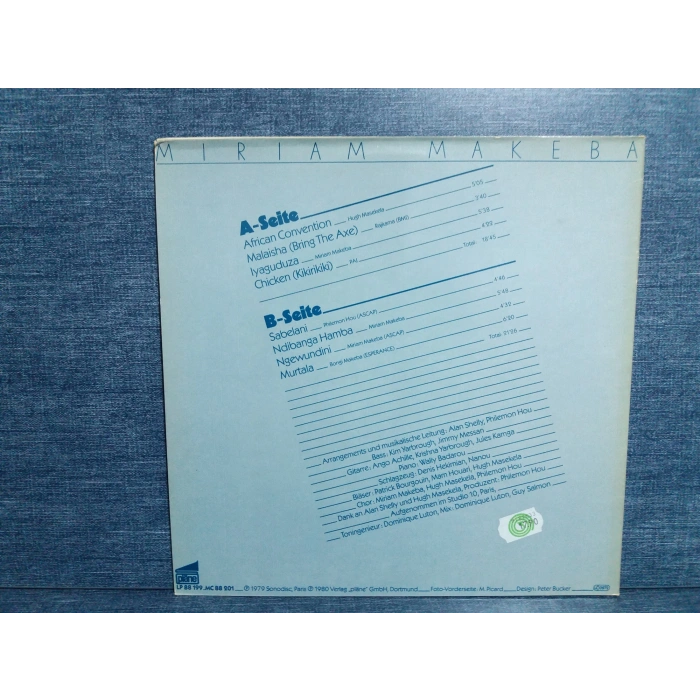 MIRIAM MAKEBA AFRICAN CONVENTION