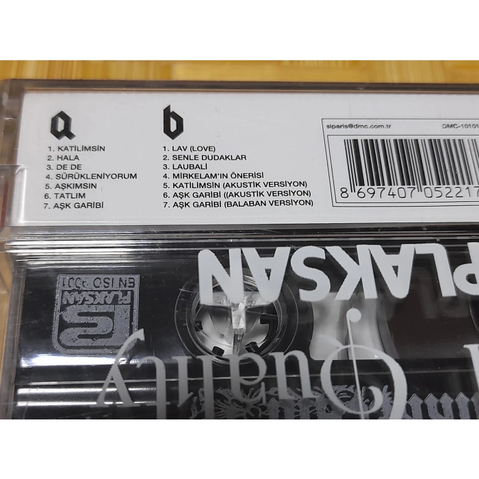 MİRKELAM KALBİMDE PARMAK İZİN VAR  MÜZİK KASET