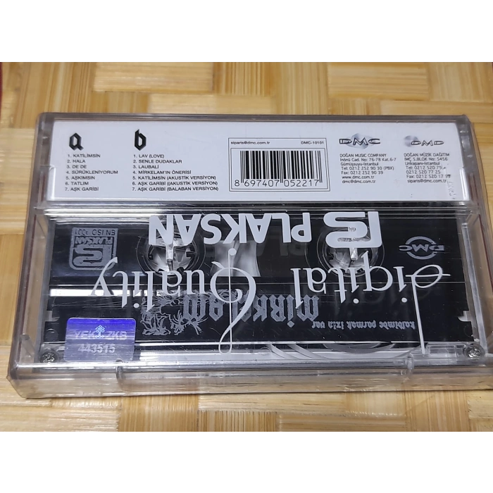 MİRKELAM KALBİMDE PARMAK İZİN VAR  MÜZİK KASET