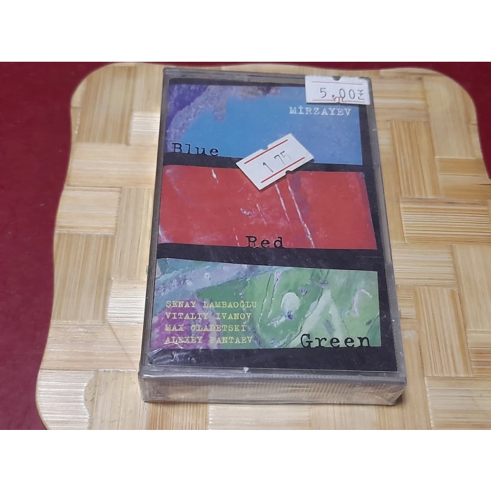 MIRZAYEV BLUE RED GREEN MÜZİK KASET