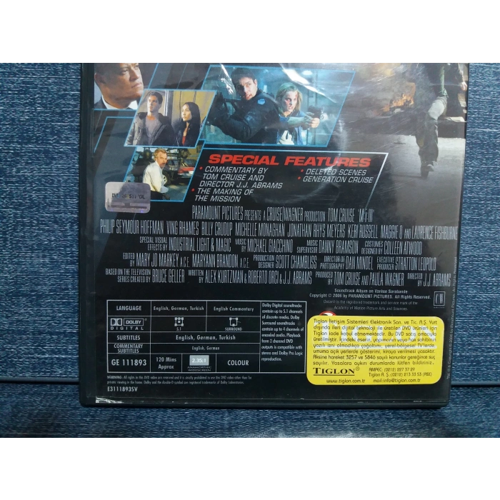 MISSION IMPOSSIBLE III DVD FİLM