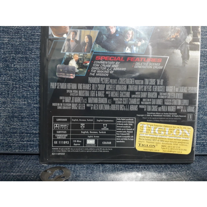 MISSION IMPOSSIBLE III DVD FİLM (SIFIR)