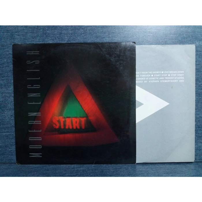 MODERN ENGLISH START STOP MUSIC LP