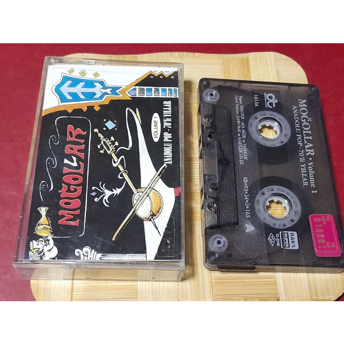 MOĞOLLAR ANADOLU POP MÜZİK KASET