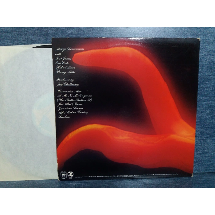 MONGO SANTAMARIA RED HOT  MUSIC LP