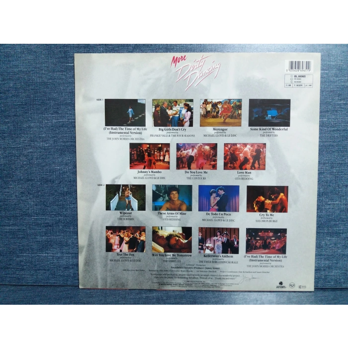MORE DIRTY DANCING SOUNDTRACK MUSIC LP