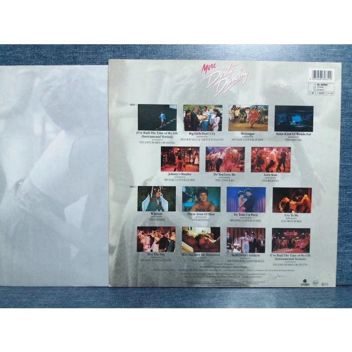 MORE DIRTY DANCING SOUNDTRACK MUSIC LP