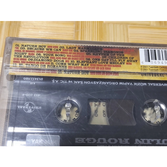 MOULINI ROUGE SOUNDTRACK FILM MÜZİK KASET