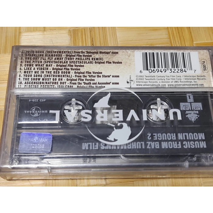 MOULINI ROUGE SOUNDTRACK FILM MÜZİK KASET