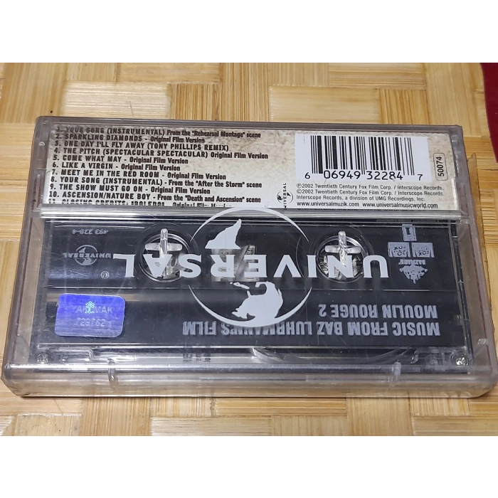 MOULINI ROUGE SOUNDTRACK FILM MÜZİK KASET