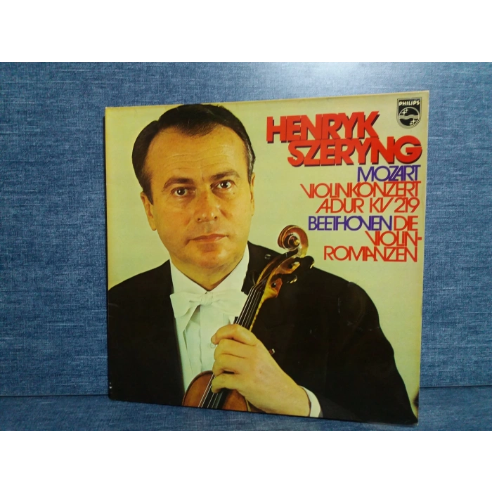 MOZART BEETHOVEN VIOLIN HENRY SZERYNG  MUSIC LP