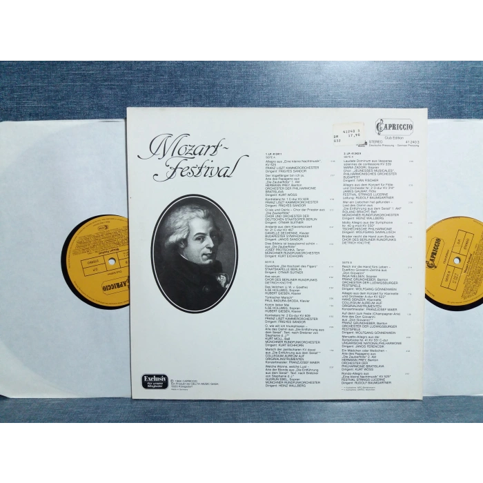 MOZART FESTIVAL CLASSIC 2 LP