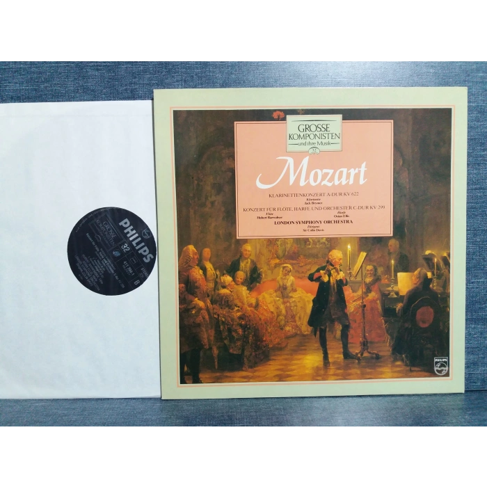 MOZART KLARINET FLUT HARFE LONDON SYM COLIN DAVIS