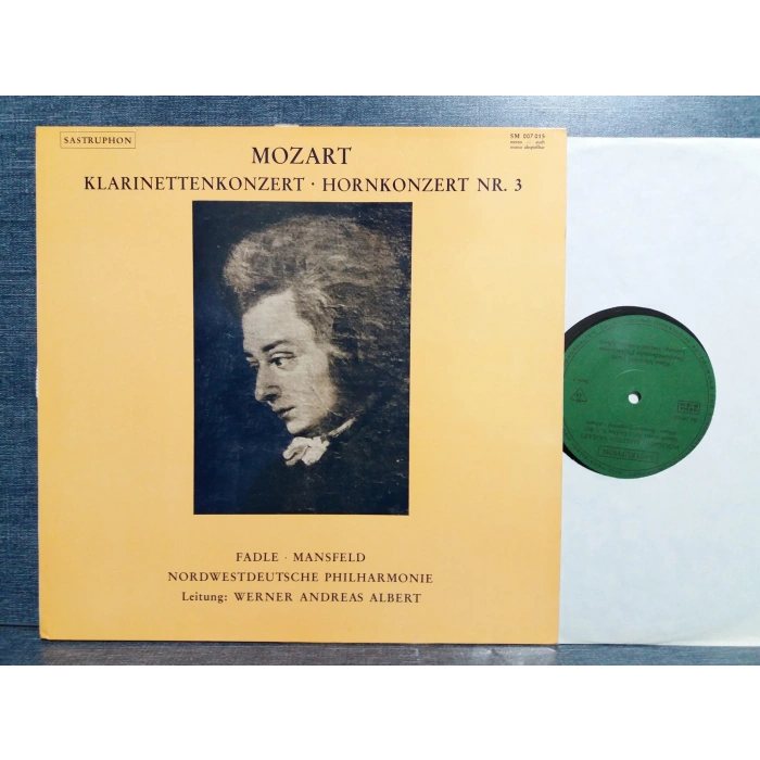 MOZART KLARINETTEN HORN KONZERT MUSIC LP