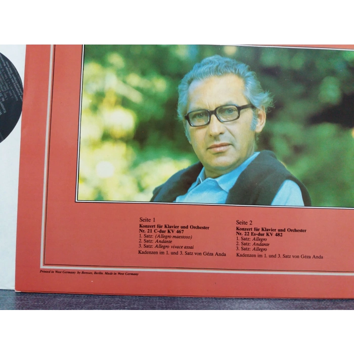 MOZART PIANO CONCERT Nr.21-22 GEZA ANDA