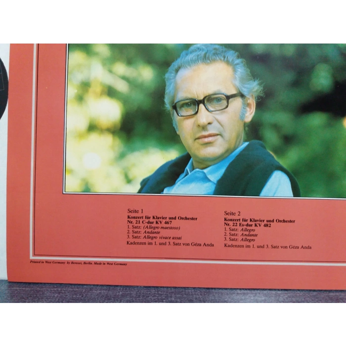 MOZART PIANO CONCERT Nr.21-22 GEZA ANDA