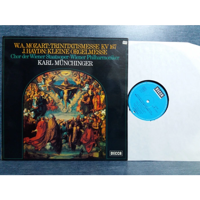 MOZART TRINITATISMESSE - HAYDN ORGELMESSE  LP