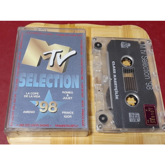 MTV SELECTION 98 MÜZİK KASET