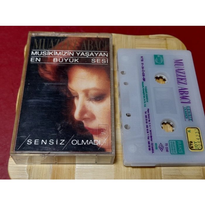 MUAZZEZ ABACI SENSİZ OLMADI MÜZİK KASET