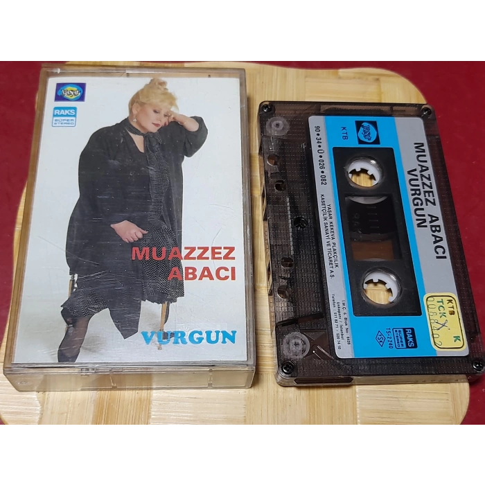 MUAZZEZ ABACI VURGUN MÜZİK KASET