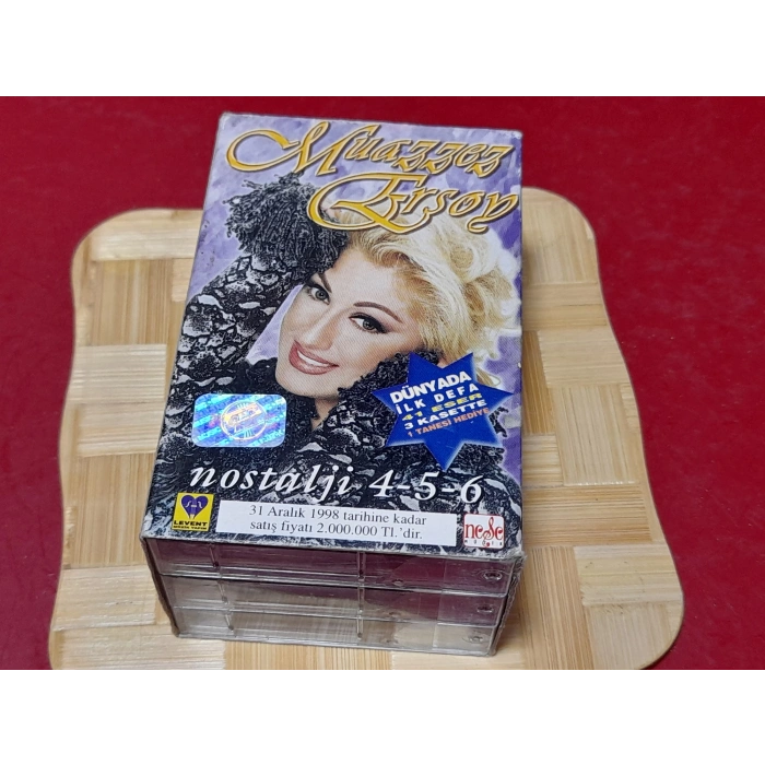 MUAZZEZ ERSOY NOSTALJI 4-5-6 MÜZİK KASET