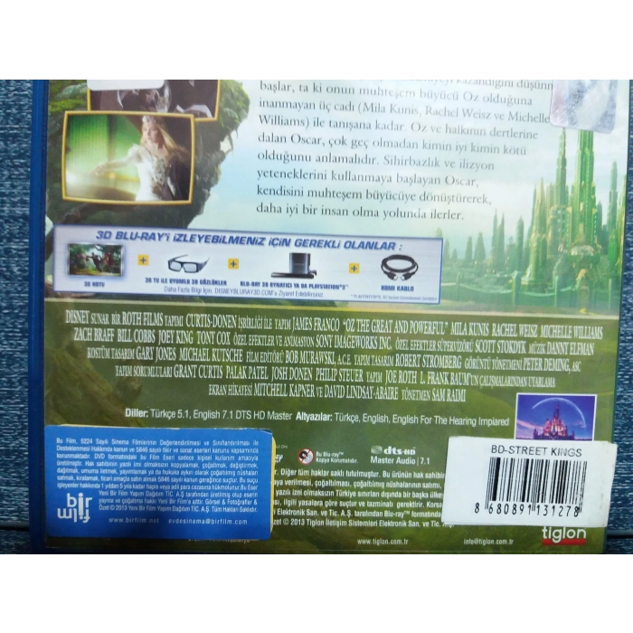 MUHTEŞEM VE KUDRETLİ DISNEY BLURAY