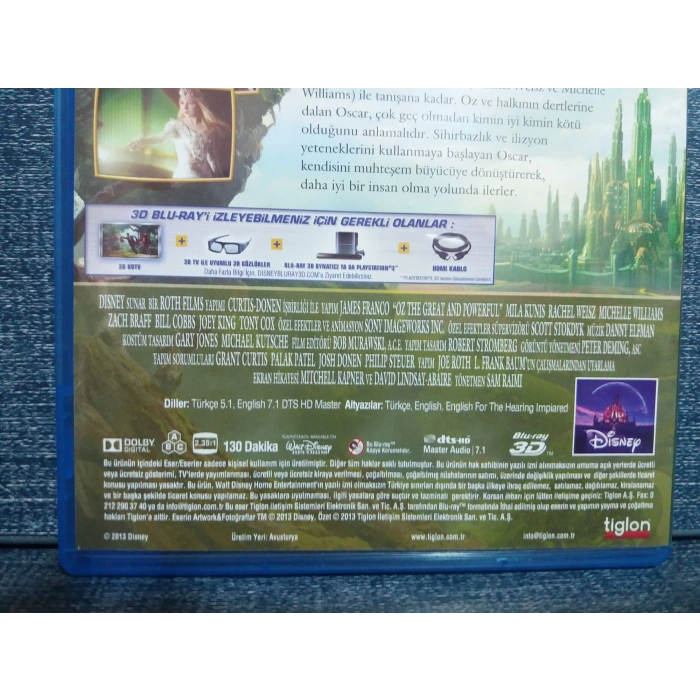 MUHTEŞEM VE KUDRETLİ DISNEY BLURAY