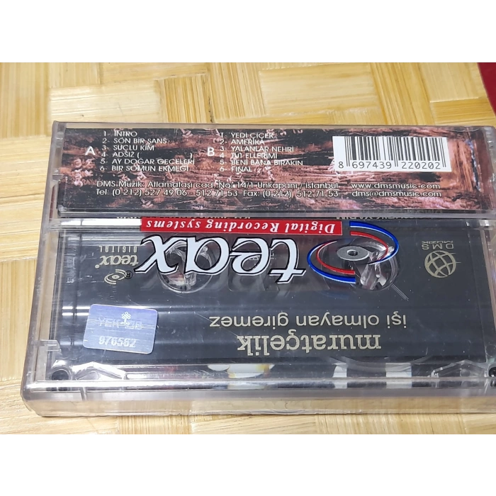 MURAT ÇELİK İŞİ OLMAYAN GİREMEZ MÜZİK KASET