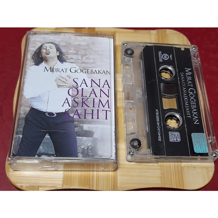 MURAT GÖĞEBAKAN SANA OLAN AŞKIM ŞAHİT MÜZİK KASET