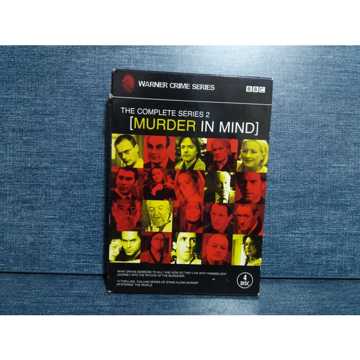 MURDER IN MIND SERIES 2 BOX SET 4 DVD FİLM (İNGİLİZCE)