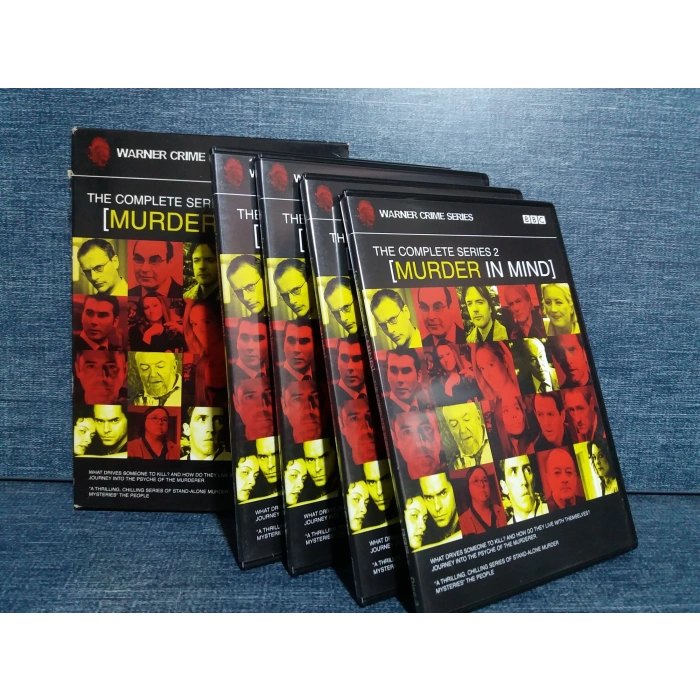 MURDER IN MIND SERIES 2 BOX SET 4 DVD FİLM (İNGİLİZCE)
