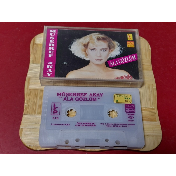 MÜŞERREF AKAY ALA GÖZLÜM MÜZİK KASET